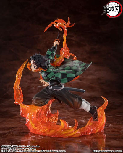 FiguartsZERO Demon Slayer – Tanjiro Kamado Sword Guard Ver - Bandai Spirits