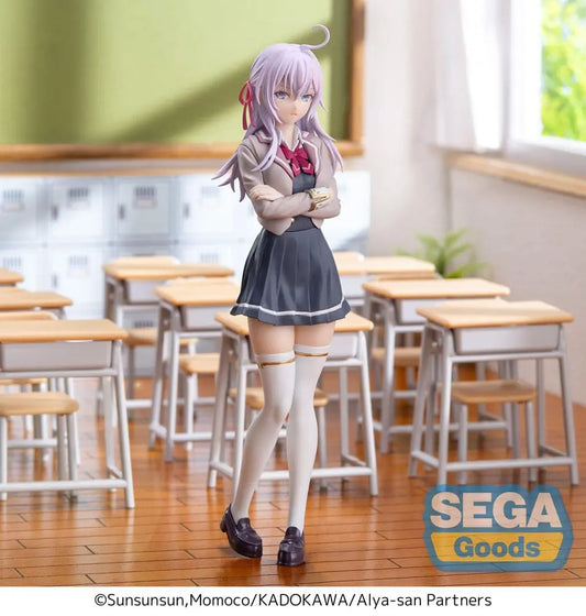 Alya Sometimes Hides Her Feelings in Russian Luminasta PVC Statue Alya Uniform OtakuOasis
