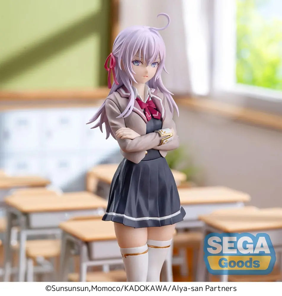Alya Sometimes Hides Her Feelings in Russian Luminasta PVC Statue Alya Uniform OtakuOasis