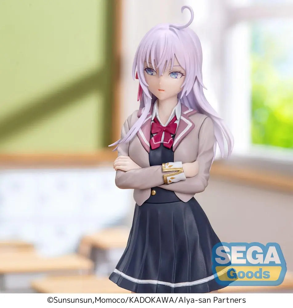 Alya Sometimes Hides Her Feelings in Russian Luminasta PVC Statue Alya Uniform OtakuOasis