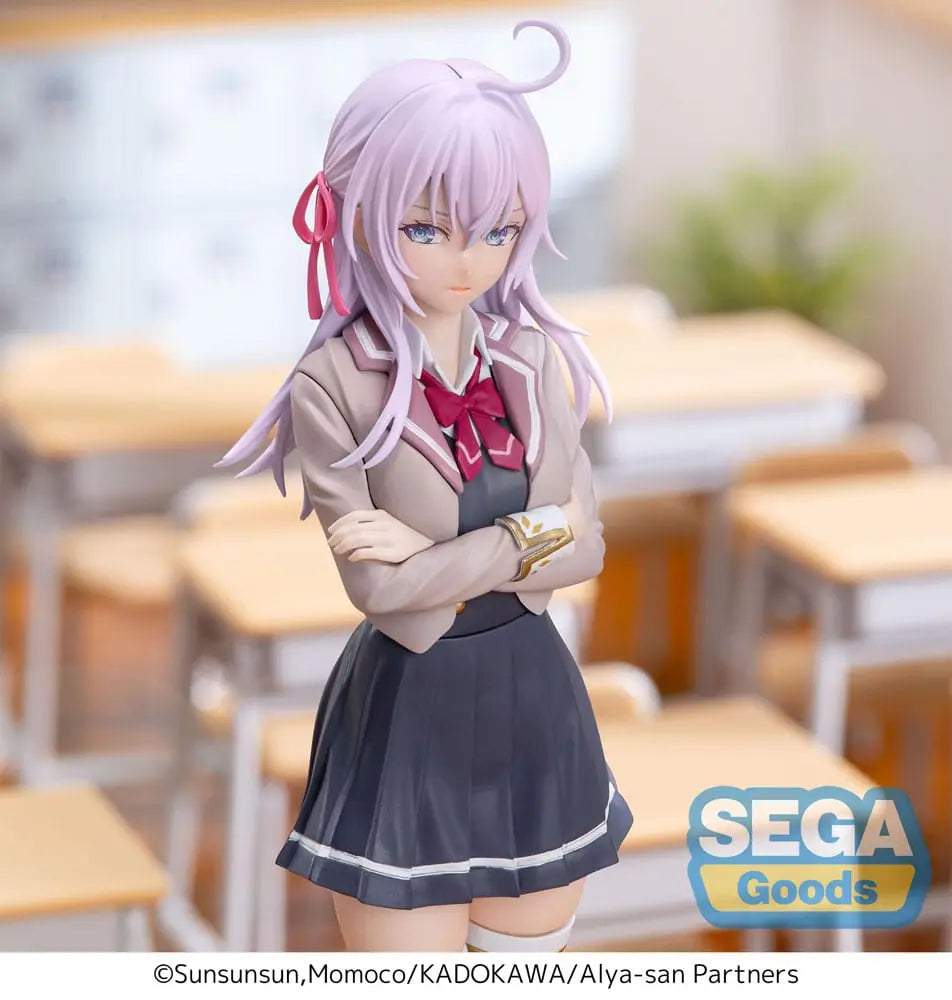 Alya Sometimes Hides Her Feelings in Russian Luminasta PVC Statue Alya Uniform OtakuOasis