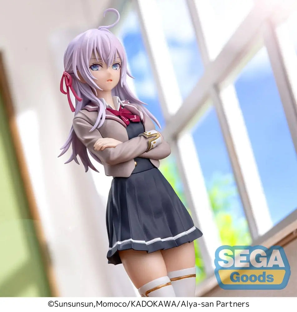 Alya Sometimes Hides Her Feelings in Russian Luminasta PVC Statue Alya Uniform OtakuOasis