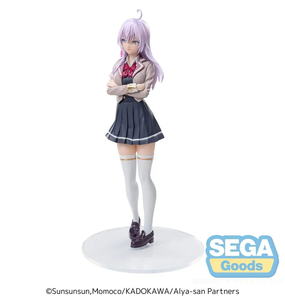 Alya Sometimes Hides Her Feelings in Russian Luminasta PVC Statue Alya Uniform OtakuOasis
