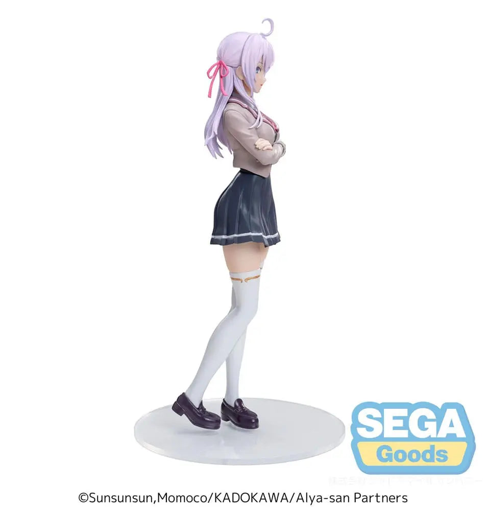 Alya Sometimes Hides Her Feelings in Russian Luminasta PVC Statue Alya Uniform OtakuOasis
