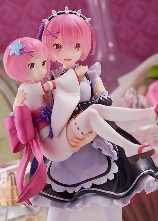 Ram & Childhood Ram (Re:Zero Starting Life in Another World) PVC-Statue 1/7 23cm SEGA OtakuOasis