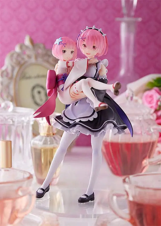 Ram & Childhood Ram (Re:Zero Starting Life in Another World) PVC-Statue 1/7 23cm SEGA OtakuOasis