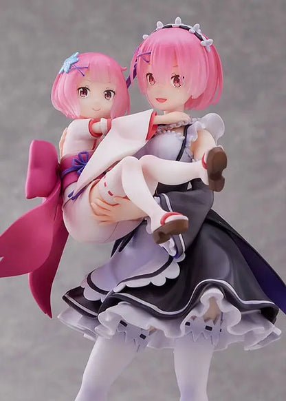 Ram & Childhood Ram (Re:Zero Starting Life in Another World) PVC-Statue 1/7 23cm SEGA OtakuOasis