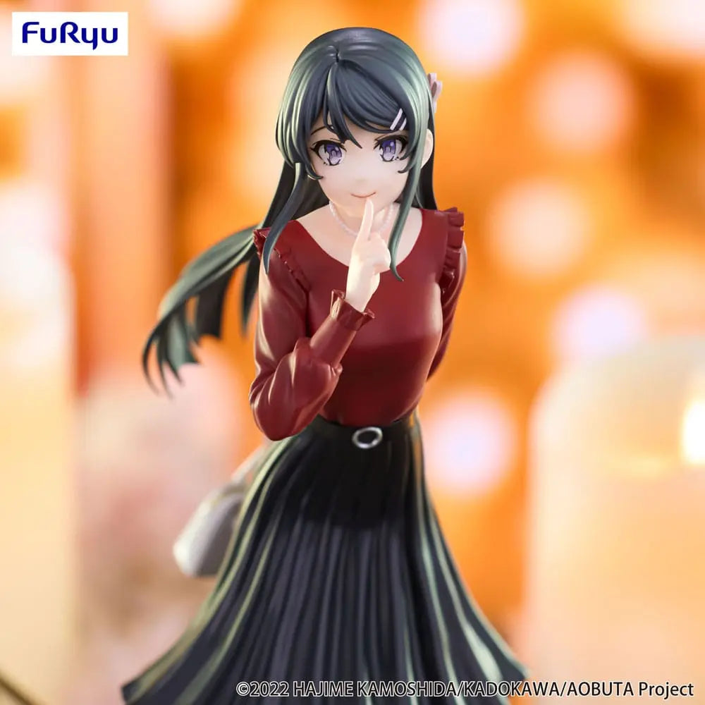 Rascal Does Not Dream of Bunny Girl Senpai Trio-Try-iT PVC Statue Mai Sakurajima Winter Outfit Ver. 21 cm OtakuOasis
