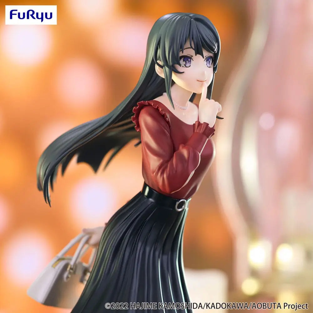 Rascal Does Not Dream of Bunny Girl Senpai Trio-Try-iT PVC Statue Mai Sakurajima Winter Outfit Ver. 21 cm OtakuOasis