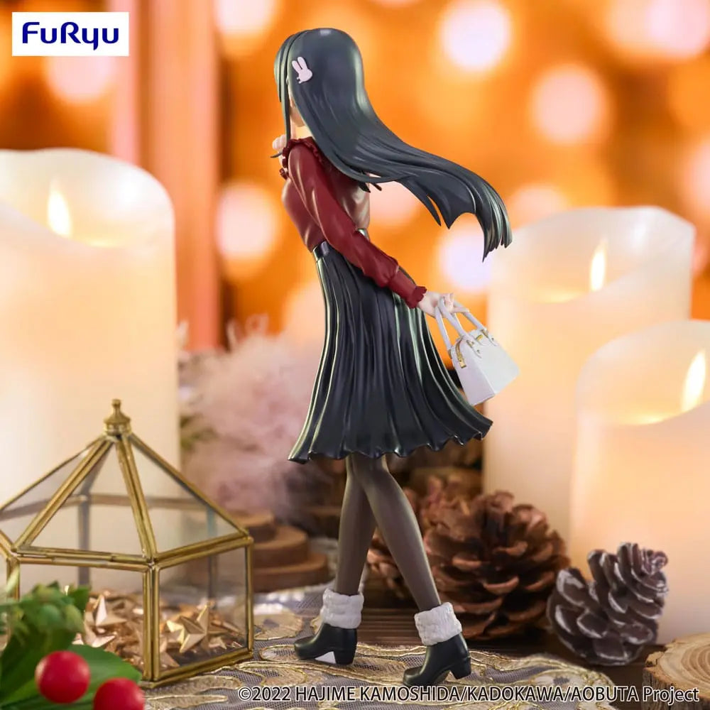 Rascal Does Not Dream of Bunny Girl Senpai Trio-Try-iT PVC Statue Mai Sakurajima Winter Outfit Ver. 21 cm OtakuOasis