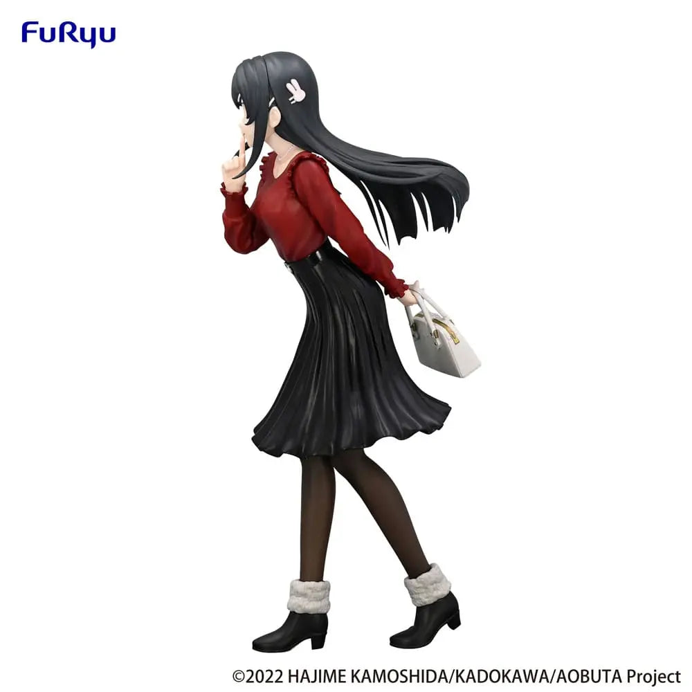 Rascal Does Not Dream of Bunny Girl Senpai Trio-Try-iT PVC Statue Mai Sakurajima Winter Outfit Ver. 21 cm OtakuOasis