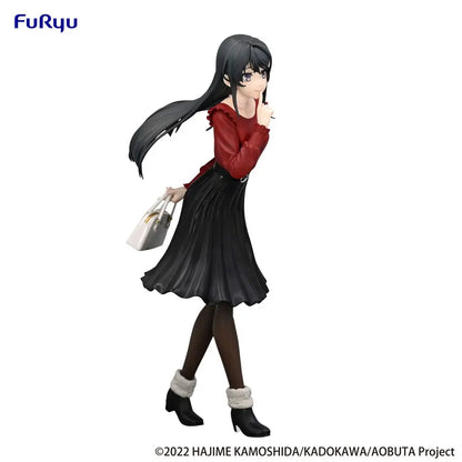 Rascal Does Not Dream of Bunny Girl Senpai Trio-Try-iT PVC Statue Mai Sakurajima Winter Outfit Ver. 21 cm OtakuOasis