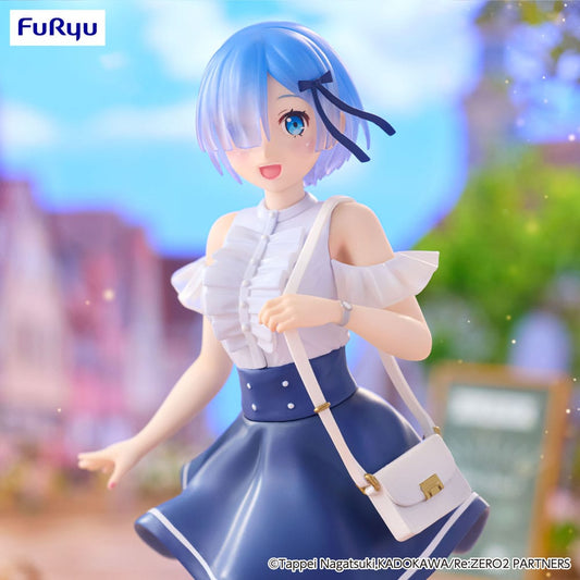Re:Zero Rem Anime Figur - Trio-Try-iT Date Plan PVC Statue 21cm