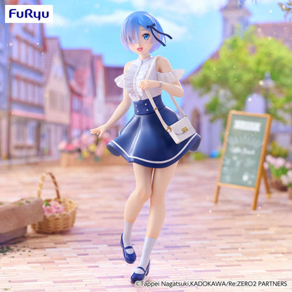 Re:Zero Rem Anime Figur - Trio-Try-iT Date Plan PVC Statue 21cm