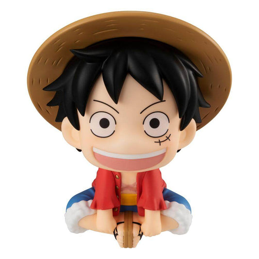 Monkey D. Luffy Figur – One Piece Look Up PVC Statue 11 cm – MegaHouse