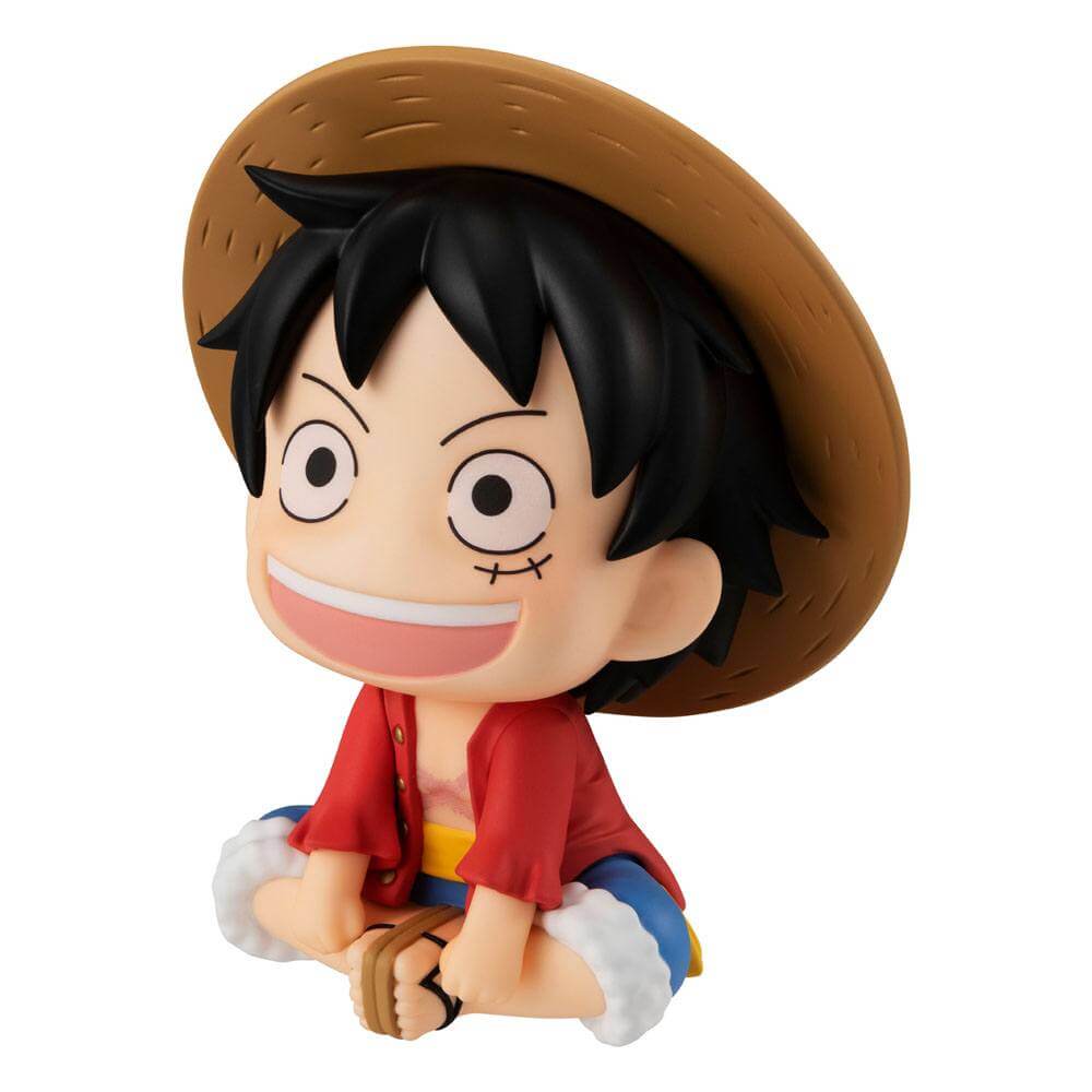 Luffy Look Up Figur sitzend – One Piece PVC Statue von MegaHouse