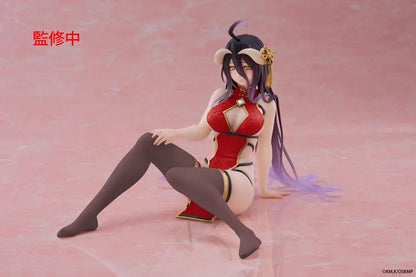 Albedo – Chinese Dress Ver. – Desktop Cute Series (Overlord) – PVC Figur, ca. 13 cm - OtakuOasis