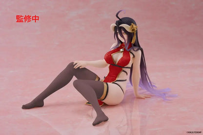 Albedo – Chinese Dress Ver. – Desktop Cute Series (Overlord) – PVC Figur, ca. 13 cm - OtakuOasis